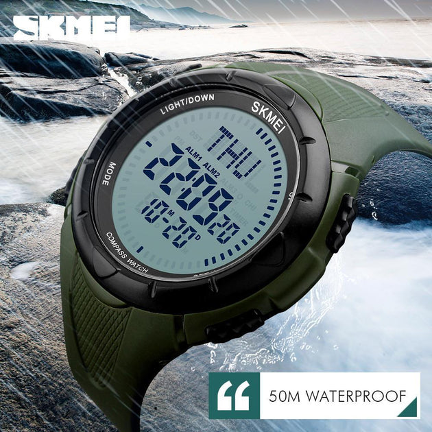 Multi-functional Compass Watch (2 colors) - Indigo-Temple