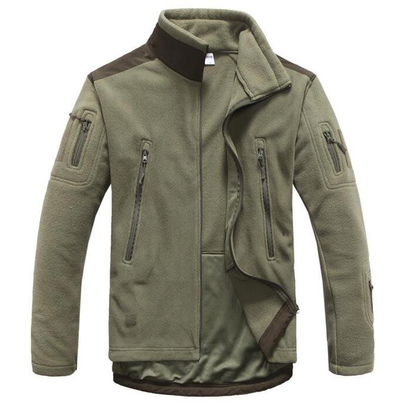 Tactical Thermal Fleece Jacket  (4 colors) - Indigo-Temple