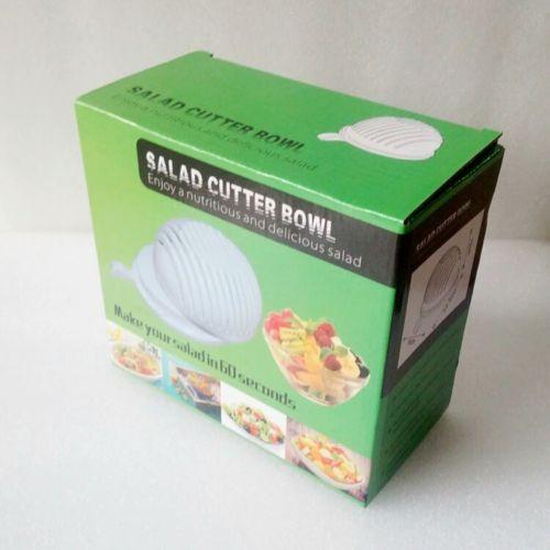 Salad Cutter Bowl - Indigo-Temple