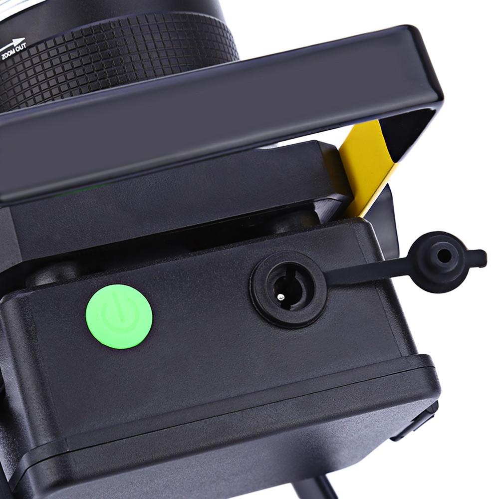 Rechargeable 3 Mode Zoomable 10W LED Floodlight - Indigo-Temple