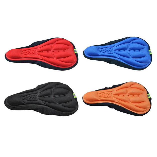 Memory Foam Bike Seat Cushion Cover - Indigo-Temple