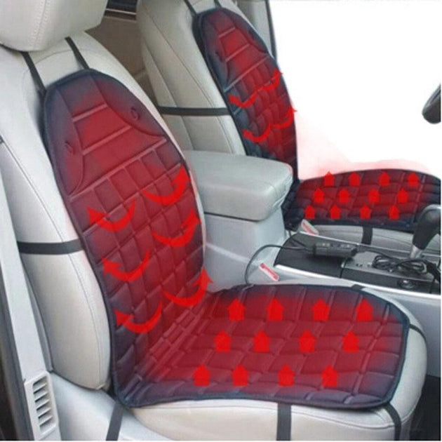 Heated Car Seat Cushion Cover - Indigo-Temple