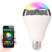Smart B.T LED Bulb With Audio Speakers - Indigo-Temple