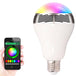 Smart B.T LED Bulb With Audio Speakers - Indigo-Temple