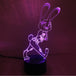 3D Visual Led Night Lights - Indigo-Temple