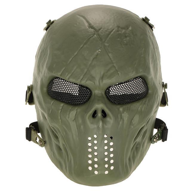 Airsoft Tactical Face Mask (7 variants) - Indigo-Temple