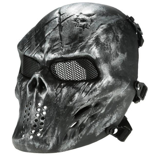 Airsoft Tactical Face Mask (7 variants) - Indigo-Temple