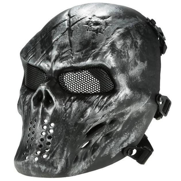 Airsoft Tactical Face Mask (7 variants) - Indigo-Temple