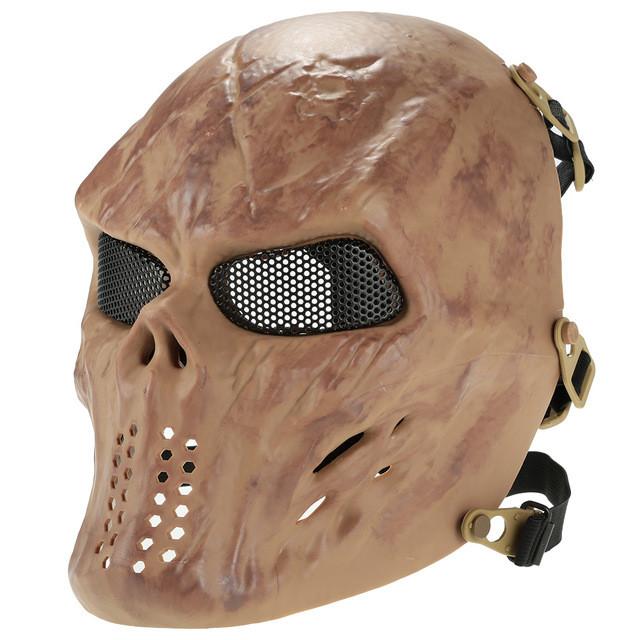 Airsoft Tactical Face Mask (7 variants) - Indigo-Temple