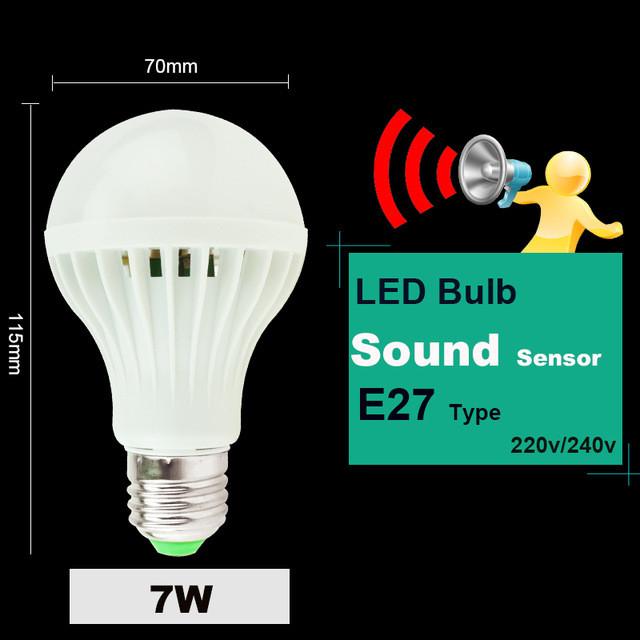 LED PIR Motion / Sound Sensor Lamp - Indigo-Temple