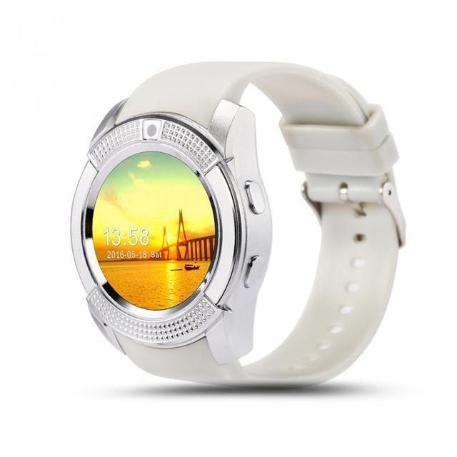V8 Bluetooth Smartwatch For Android - Indigo-Temple
