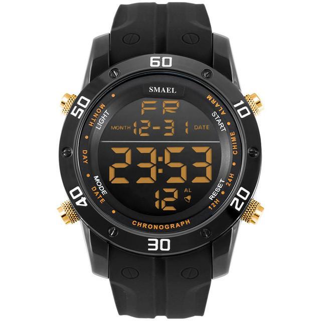 A760 Silicone Band Army Wristwatch (4 colors) - Indigo-Temple
