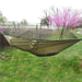 Parachute Fabric Hammock With Mosquito Net - Indigo-Temple