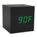 Wooden LED Multi Alarm Clock - Indigo-Temple