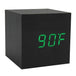 Wooden LED Multi Alarm Clock - Indigo-Temple
