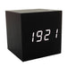 Wooden LED Multi Alarm Clock - Indigo-Temple