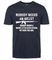 AR15 Tactical T-Shirt - Indigo-Temple