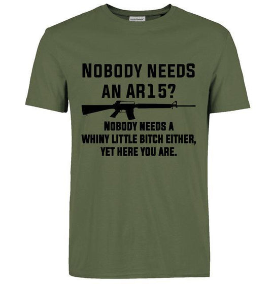 AR15 Tactical T-Shirt - Indigo-Temple