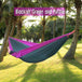 Portable Parachute Fabric Hammock - Indigo-Temple
