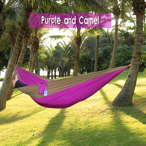 Portable Parachute Fabric Hammock - Indigo-Temple