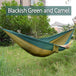 Portable Parachute Fabric Hammock - Indigo-Temple
