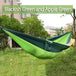 Portable Parachute Fabric Hammock - Indigo-Temple