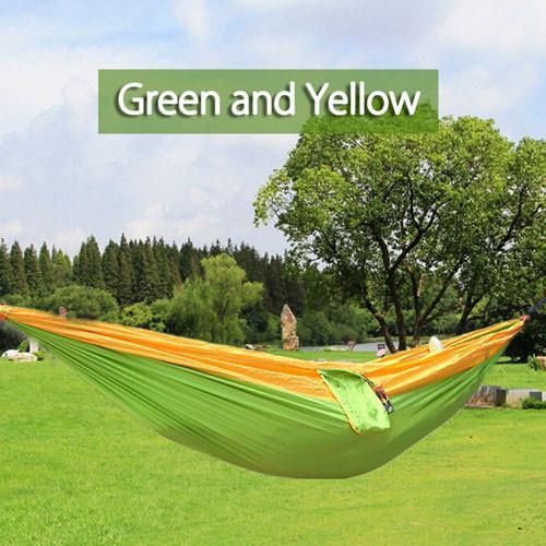 Portable Parachute Fabric Hammock - Indigo-Temple