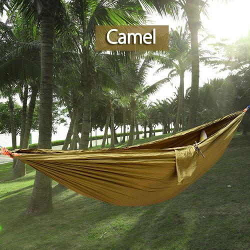 Portable Parachute Fabric Hammock - Indigo-Temple