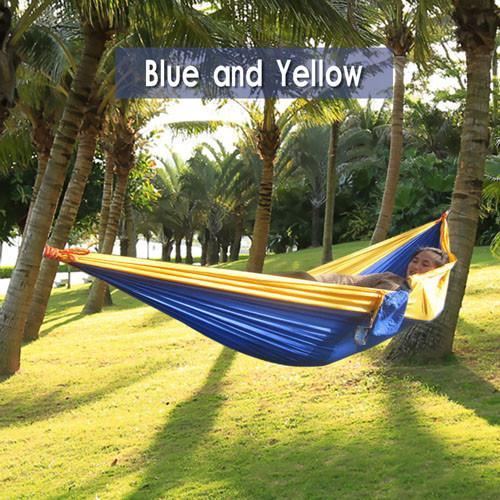 Portable Parachute Fabric Hammock - Indigo-Temple