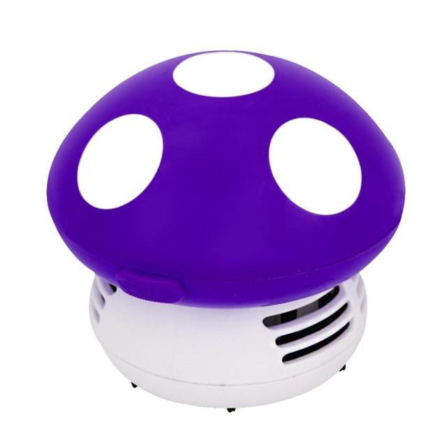 Mini Mushroom Vacuum Cleaner - Indigo-Temple