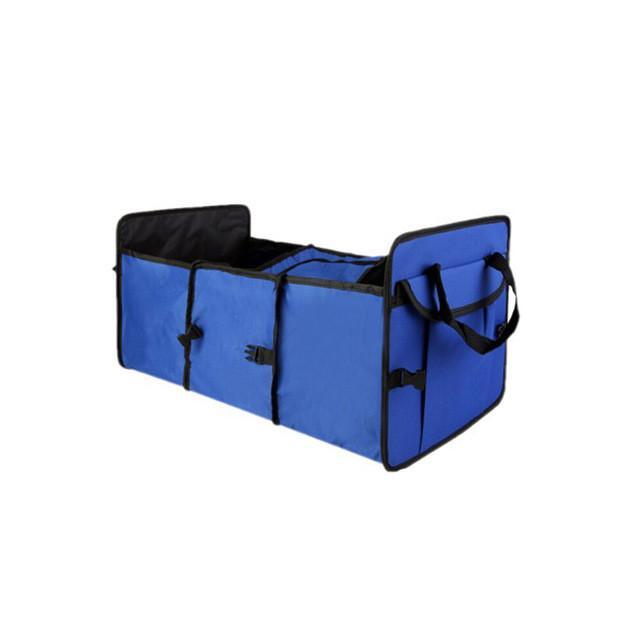 Car Trunk Organizer With a Cooler - Indigo-Temple