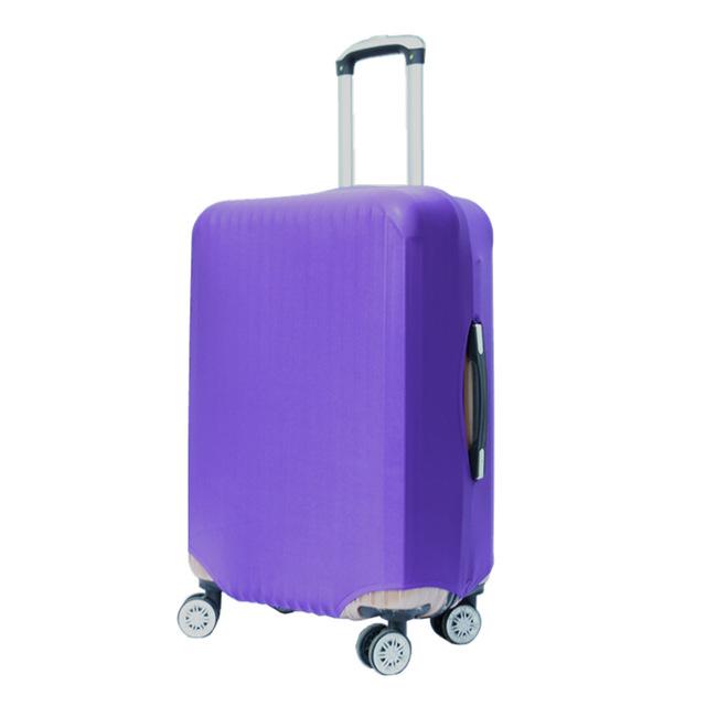 Elastic Protective Cover for Suitcase - Indigo-Temple