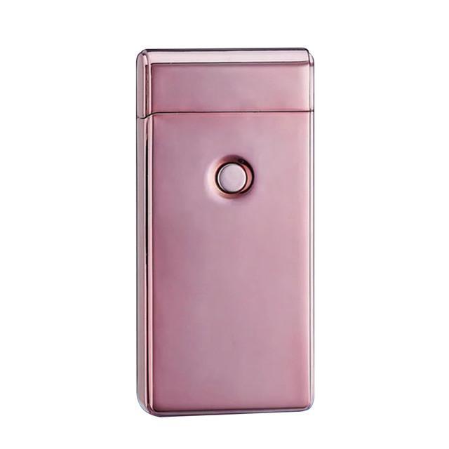 Luxury Double Pulsed Arc Electronic Lighter - Indigo-Temple