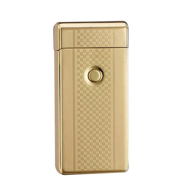 Luxury Double Pulsed Arc Electronic Lighter - Indigo-Temple