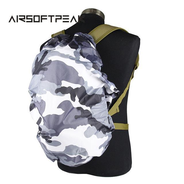 Military Waterproof Backpack Cover (2pcs) - Indigo-Temple