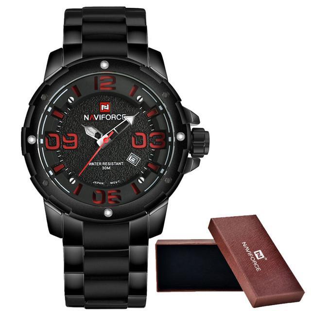 G309 STAINLESS STEEL ARMY WATCH (4 COLORS) - Indigo-Temple