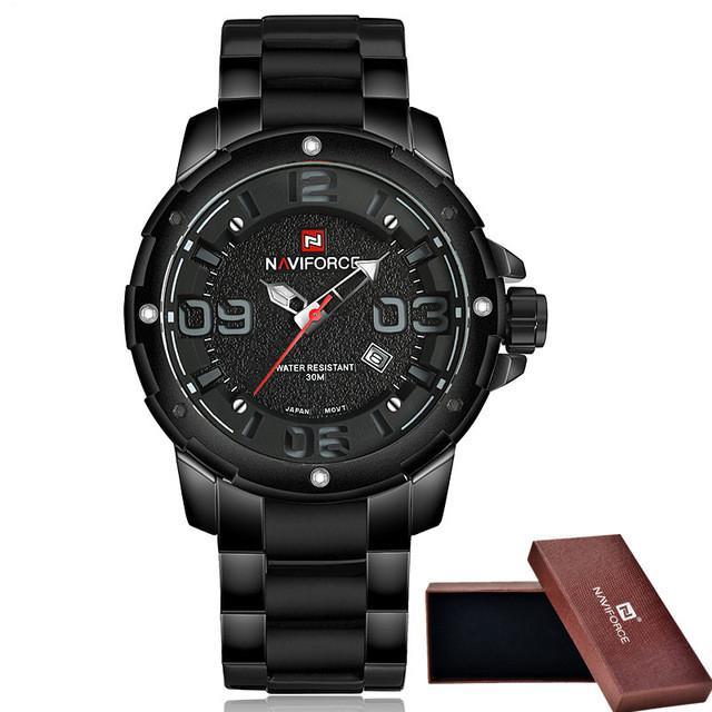 G309 STAINLESS STEEL ARMY WATCH (4 COLORS) - Indigo-Temple