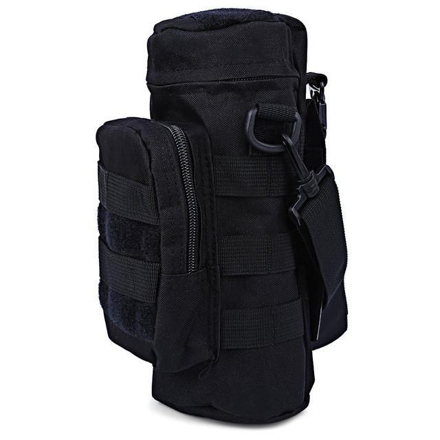 Molle Oxford Water Bottle Pouch - Indigo-Temple