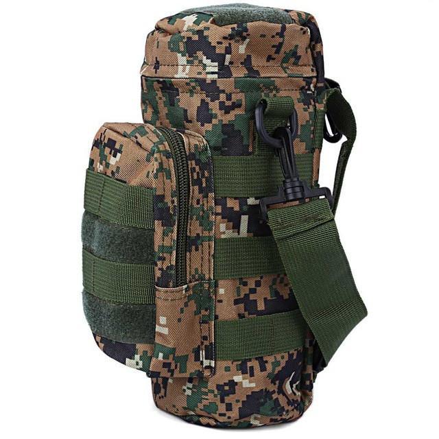 Molle Oxford Water Bottle Pouch (7 colors) - Indigo-Temple