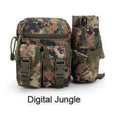 Tactical Water Bottle Waist Belt Pouch - Indigo-Temple