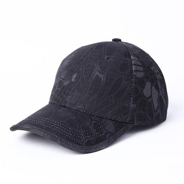 Camouflage Outdoor Cap - Indigo-Temple