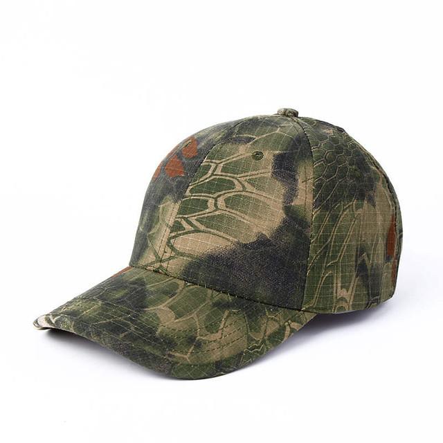 Camouflage Outdoor Cap - Indigo-Temple