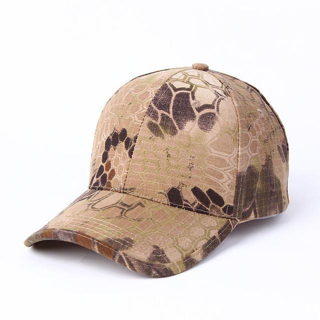 Camouflage Outdoor Cap - Indigo-Temple