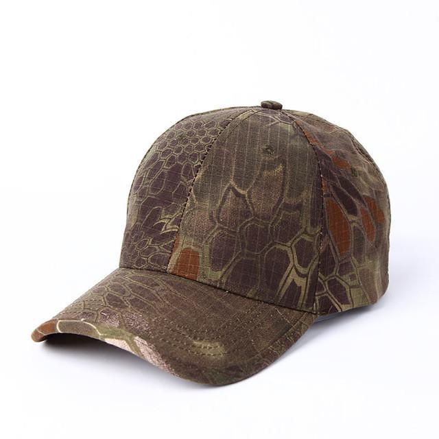 Camouflage Outdoor Cap - Indigo-Temple