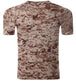 Camouflage Quick Dry Man T-shirt (7 colors) - Indigo-Temple