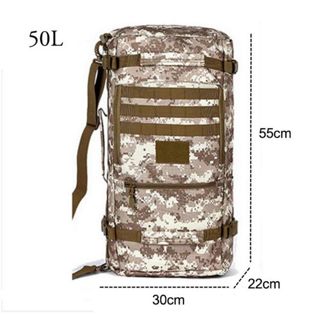 TACTIX™ WATERPROOF FIELD BACKPACK - Indigo-Temple