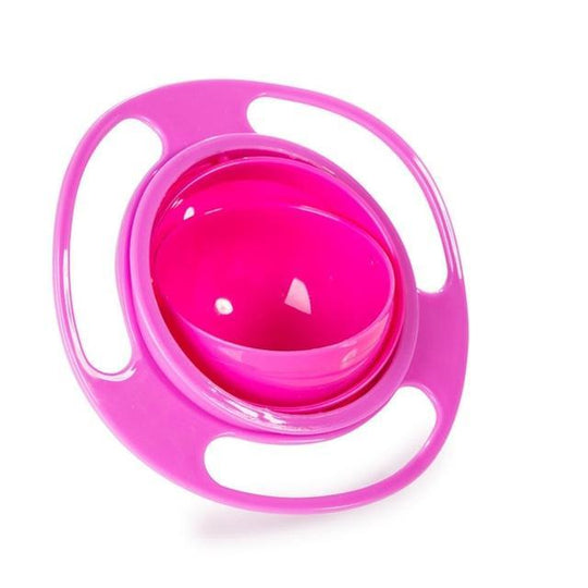 Baby Spill-Proof Gyro Bowl (2 pcs) - Indigo-Temple