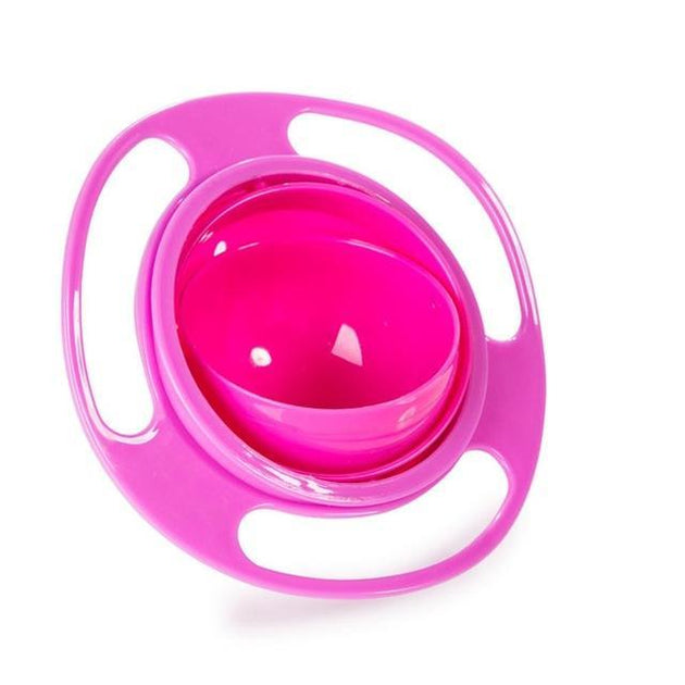 Baby Spill-Proof Gyro Bowl (2 pcs) - Indigo-Temple