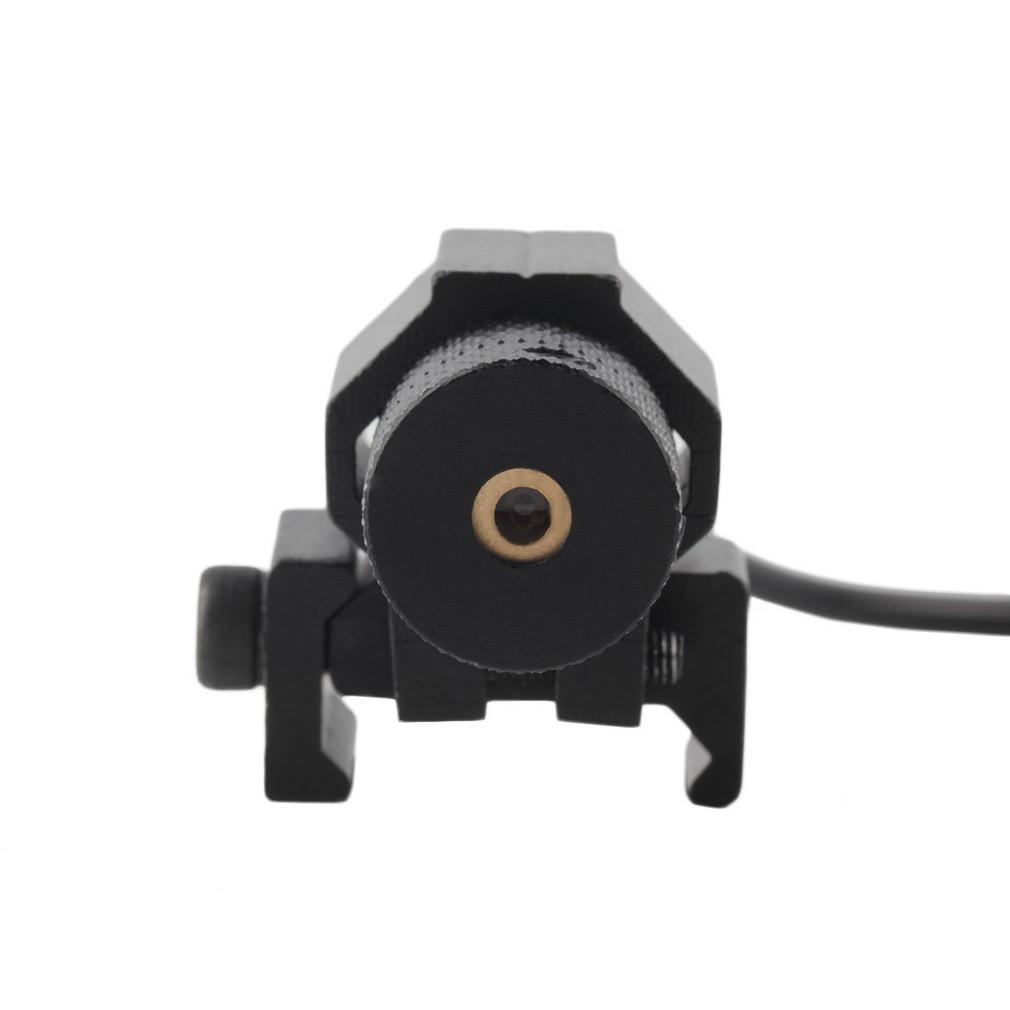 Tactical Mini Red Laser Dot With Tail Switch - Indigo-Temple