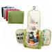 Deluxe Toiletry Travel Pouch - Indigo-Temple